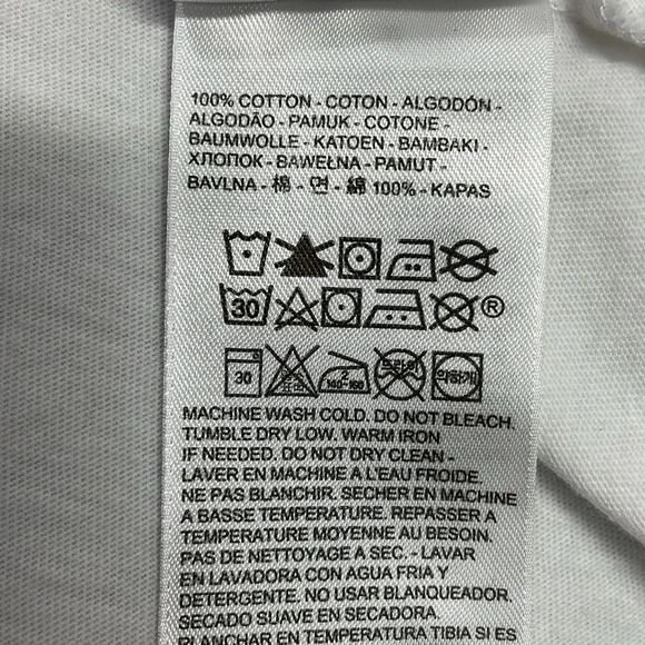 Levi’s White Varsity Circle Logo Short Sleeve Crewneck T-Shirt 3X - Picture 12 of 14